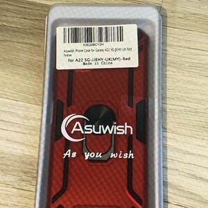 Red Protective Case for Galaxy A22 5G